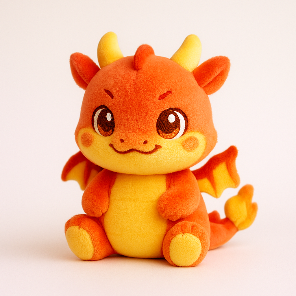 Fire Dragon Plush
