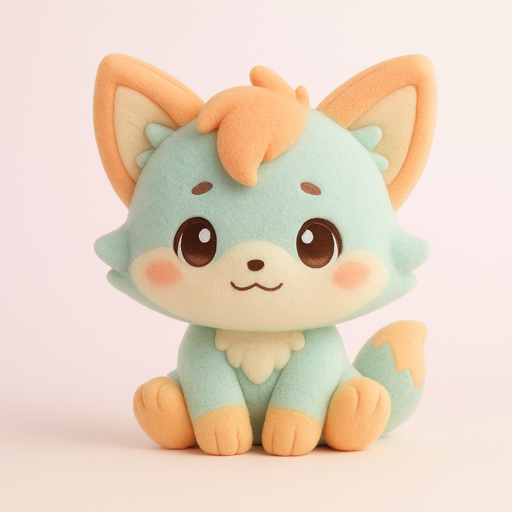 Mint Fox Plush