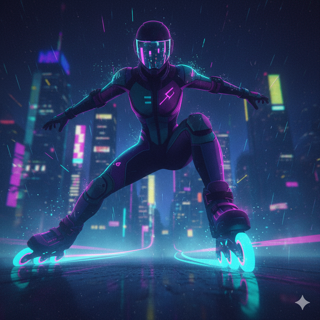 Cyber Skater Artwork